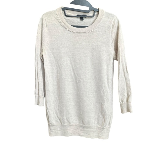 J. Crew Merino Wool Sweater in Light Beige - Picture 1 of 4